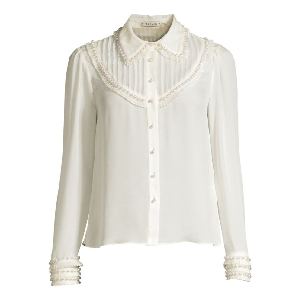Alice + Olivia Noreen Blouse